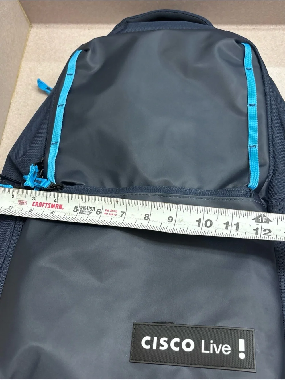 Cisco Live Laptop Travel Backpack Navy Blue San Diego June 2025 NEW